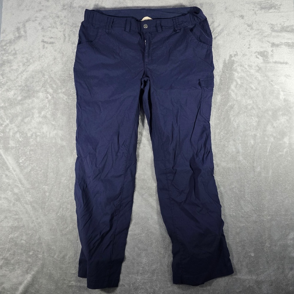 Duluth Trading‎ Co. Nylon Cargo Pants Hiking Travel Outdoor Blue 18x33